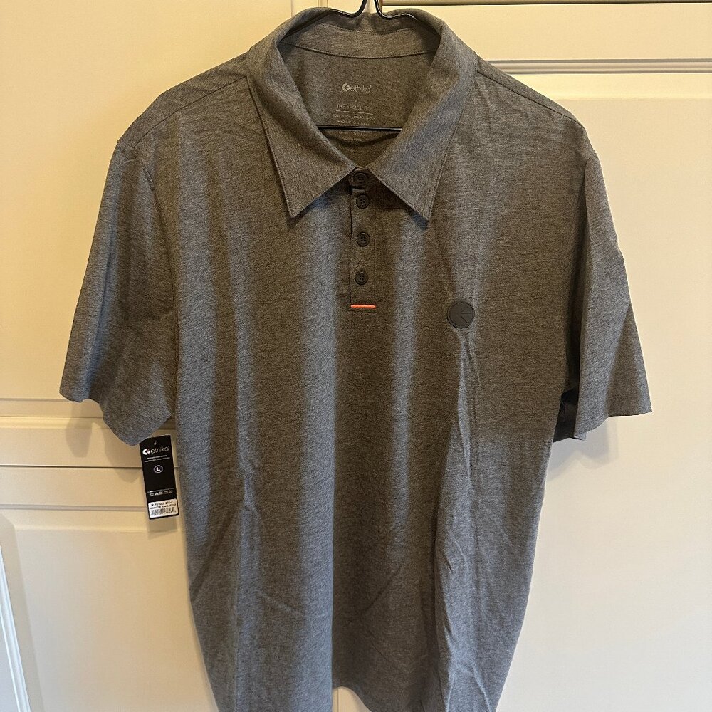 Ethika Heather Grey polo